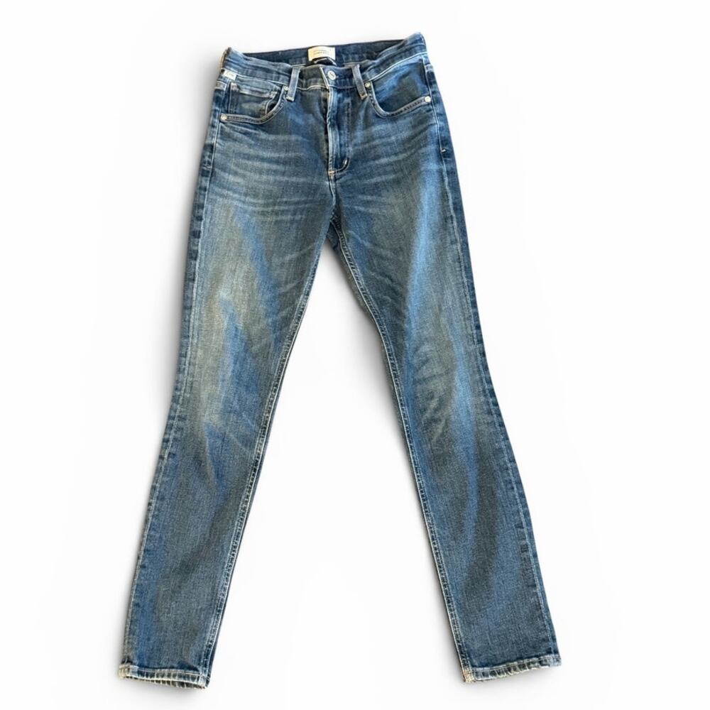 Citizens of Humanity Sloane Slim Straight Jeans Size 25 Premium Vintage Medium